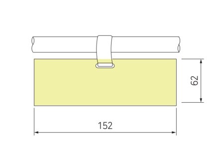 Hanging label pocket NP-0152 - 2