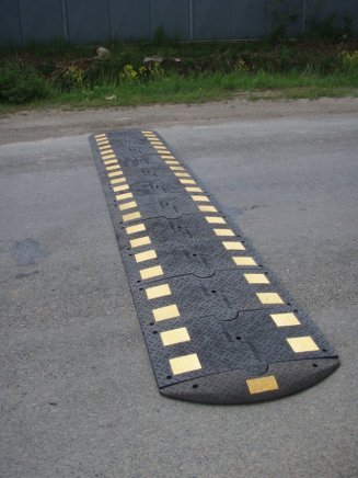 Connecting material for speed bumps - 2