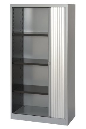 Bisley ET408/17/3S roller shutter cabinet - 2