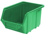 Ecobox medium plastic container - color green