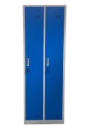 Two-compartment metal wardrobe HDG-02-7047_5015