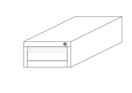 Table container HDK-D01