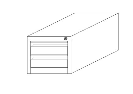 Table container HDK-D02