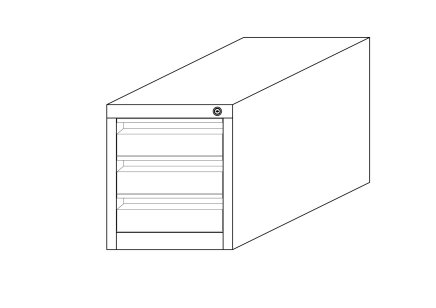 Table container HDK-D03 - 1