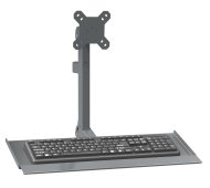 ESD holder for monitor and keyboard