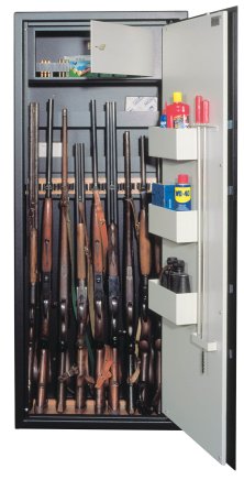 Cabinet for hunting weapons SZ 10 - for 10 weapons