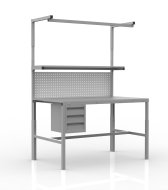 Height adjustable ESD table SPEXESD