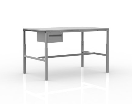 Height adjustable ESD table SPESD