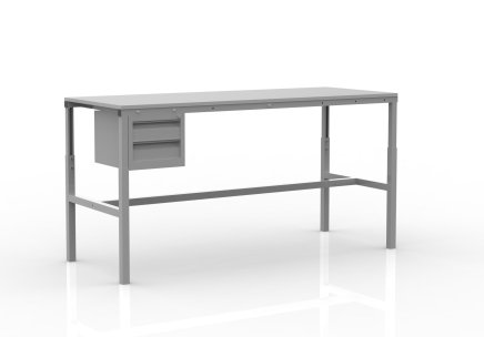 Height adjustable ESD table SPESD