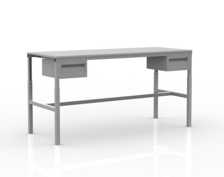 Height adjustable ESD table SPESD