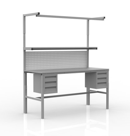 Height adjustable ESD table SPEXESD