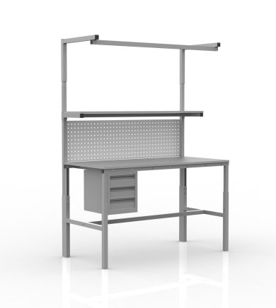 Height adjustable ESD table SPEXESD