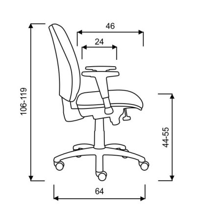 Lara VIP office chair - 1