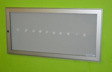 Single-wing double-sided showcase DM80-32 A - 2