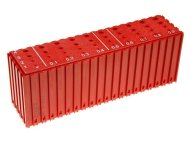 Plastic box for storing drill bits D1-D4,9