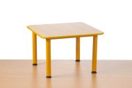 Preschool table Domino square - adjustable