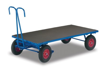 Manual flatbed trolley without sides zu-05201