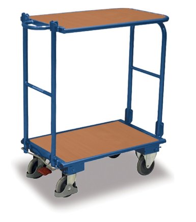 Folding trolley with two shelves type sw-450.836