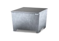 Catch basin on classic-line legs for 1 IBC tank