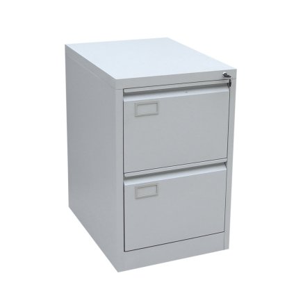 Two-drawer filing cabinet V02 for A4 format