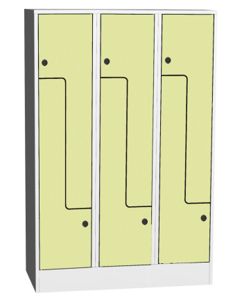 Wardrobe with HPL doors type SZS 43AH - 3