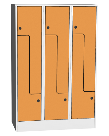 Wardrobe with HPL doors type SZS 43AH - 2