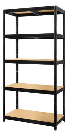 Screwless shelf rack Futur 250 1800x1200x600mm black - 2