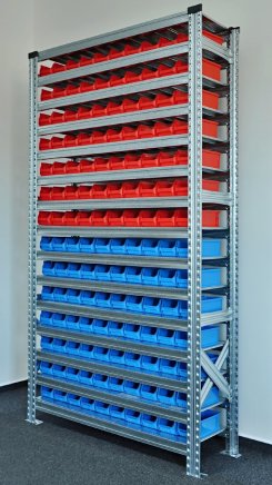 Rack with plastic boxes 877851019_VAR_6 - 2