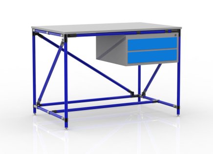 Workshop table with container with two drawers 24040531 (3 models)