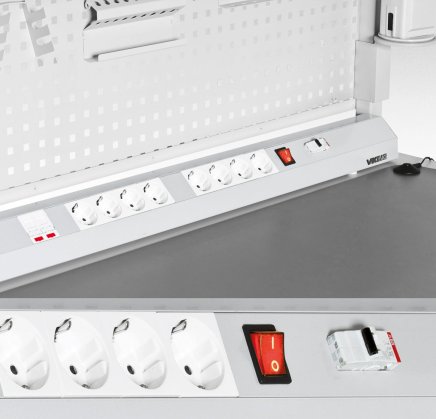 Panel with electric sockets EPL-12-SHA-TEC-CZ/SK