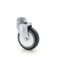 Swivel instrument wheel diameter 100 mm, swivel with cover, 344a39E100rZLC