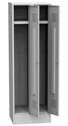 Two-compartment metal wardrobe SAS 32A - 7