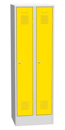 Two-compartment metal wardrobe SAS 32A - 6