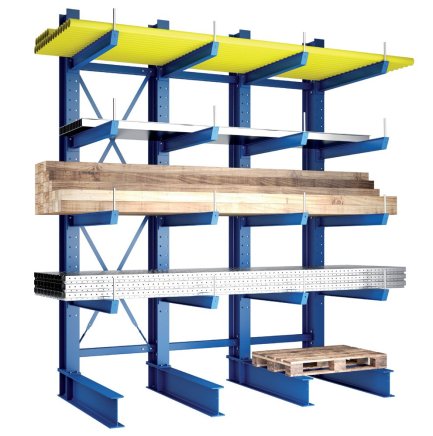 Cantilever rack - single-sided port KJP201350 - 3