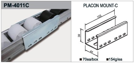 Roller track holder type PM-4011C