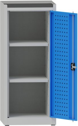 Workshop cabinet with shelves