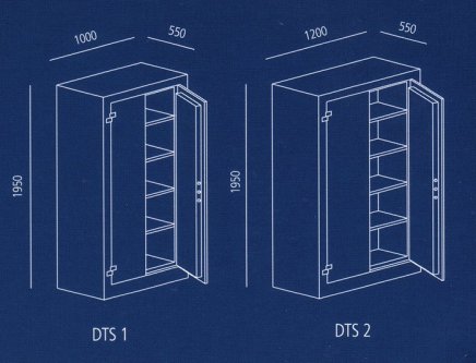 DTS 2 double-shell safe box - 2