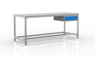 Workshop table made of aluminum profiles 24061935