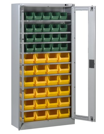 Cabinet with plastic boxes UK1-B21S - 2