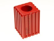 Plastic box for storing collets with a diameter of 28 mm