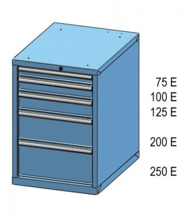 Drawer cabinet ZE 84-5 - 2