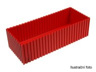 Plastic box type 2238 (70 x 602 x 102 mm)