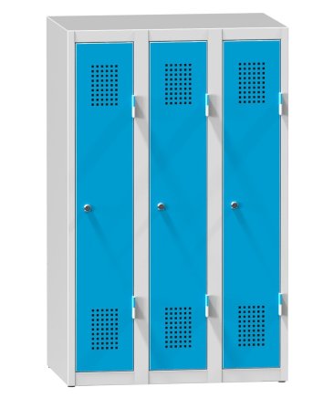 Metal wardrobe with three doors XS73-12