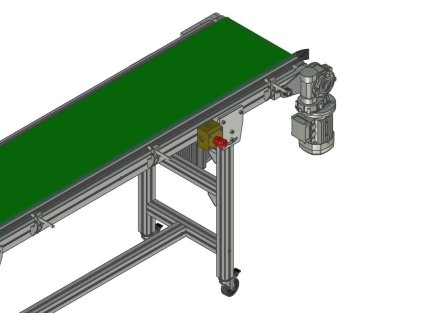 Powered belt conveyor - 7