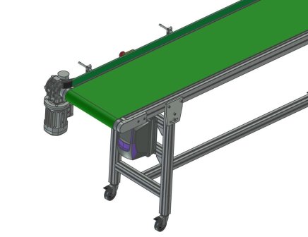 Powered belt conveyor - 8