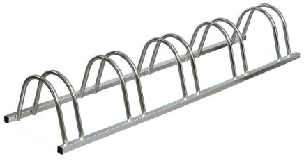 Double-sided bike rack for 5 spaces - Light