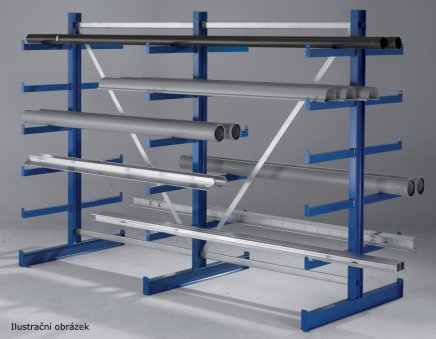 Double-sided console shelf (4 models) - 2