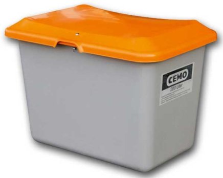 Container for winter sprinkles 200 l - without opening, pockets