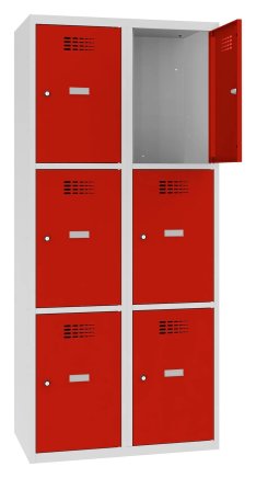 Sus 423 W metal wardrobe, width 800 mm - 5