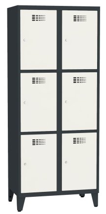 Sus 423 W metal wardrobe, width 800 mm - 7